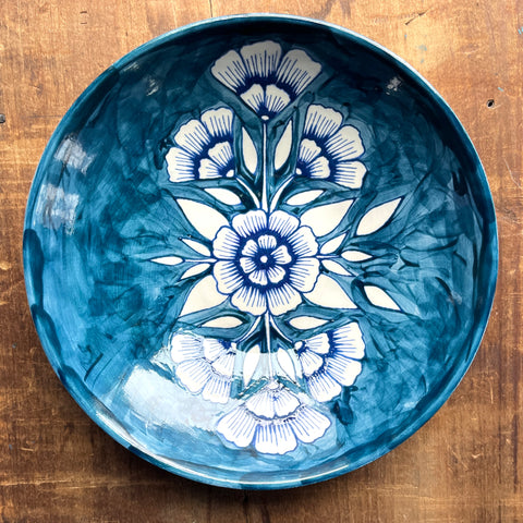 Hand Painted Ceramic Bowl - No. 6053
