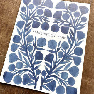 "Thinking Of You," Offset Printed Card
