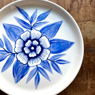 Hand Painted Ceramic Plate - No. 5132