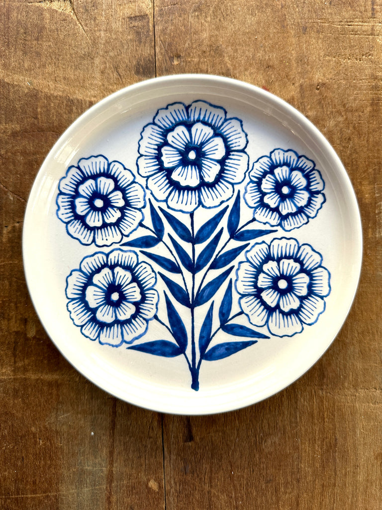 Hand Painted Ceramic Plate - No. 5131