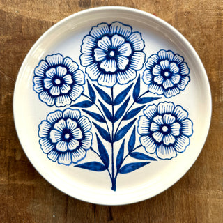 Hand Painted Ceramic Plate - No. 5131