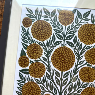 Framed Dandelion Digital Print