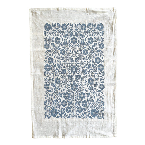 French Blue Tea Towel