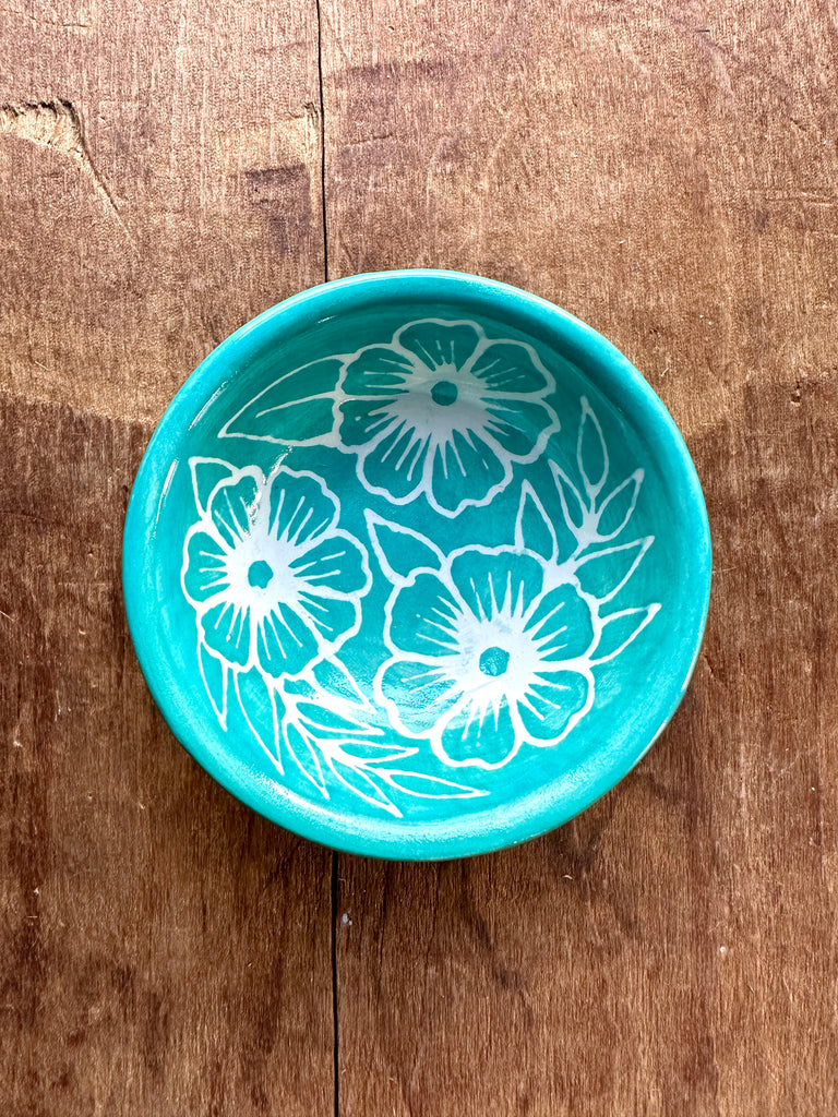 Hand Painted Ceramic Dish - No. 5133