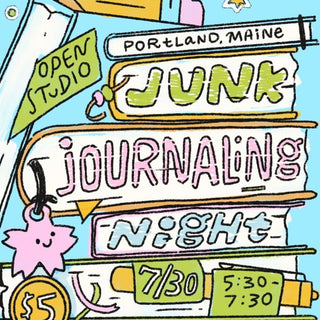 Junk Journaling Night - July 30th, 5:30-7:30pm