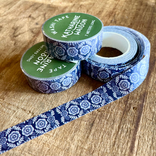 Katharine Watson Washi Tape - Blue Floral