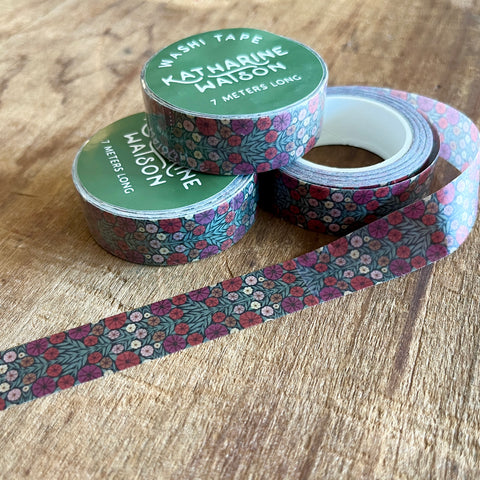 Katharine Watson Washi Tape - Wildflowers