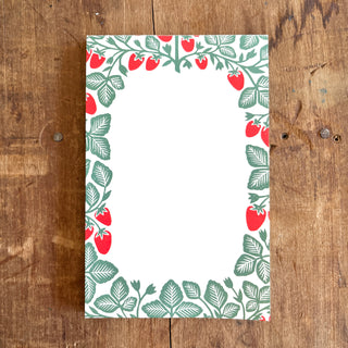 Strawberry Notepad