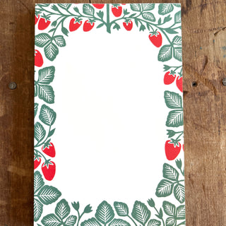 Strawberry Notepad