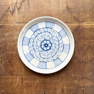 Hand Painted Ceramic Plate - No. 3057