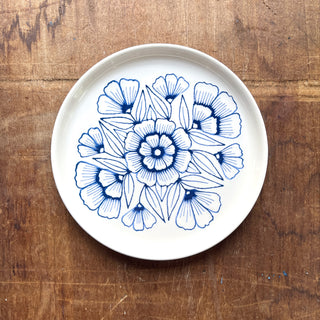 Hand Painted Ceramic Plate - No. 3058