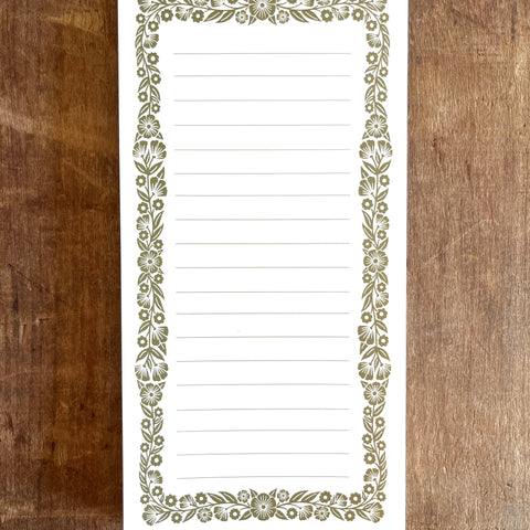 Lined Market Pad, Magnetic