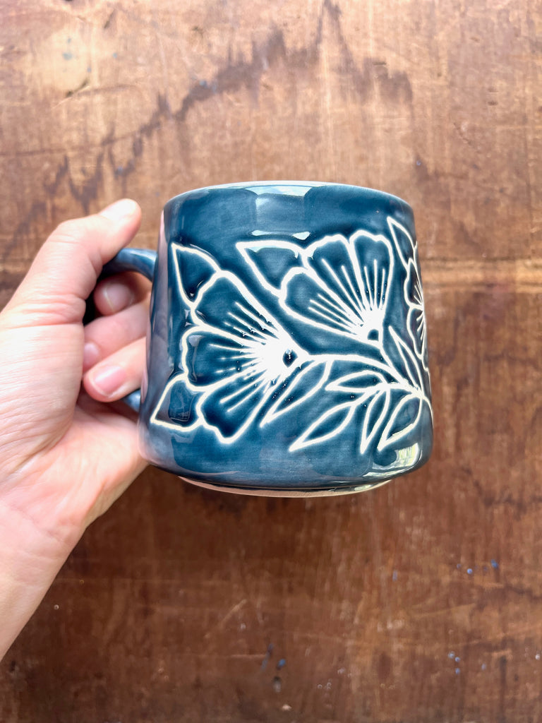 Hand Painted Ceramic Mug - No. 3074