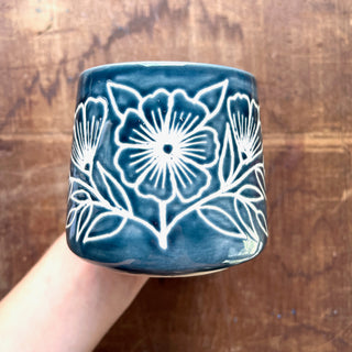 Hand Painted Ceramic Mug - No. 3074