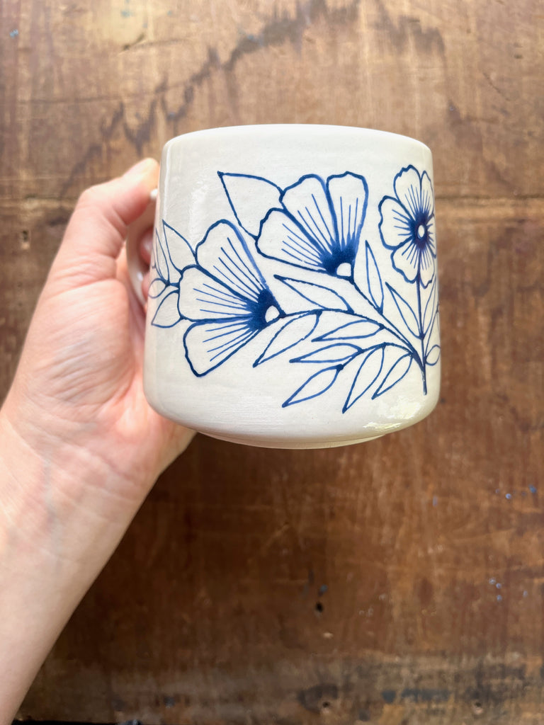 Hand Painted Ceramic Mug - No. 3076