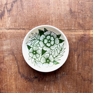 SECONDS : Hand Painted Ceramic Ring Dish - No. 3083