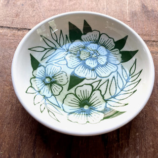 SECONDS : Hand Painted Ceramic Ring Dish - No. 3083