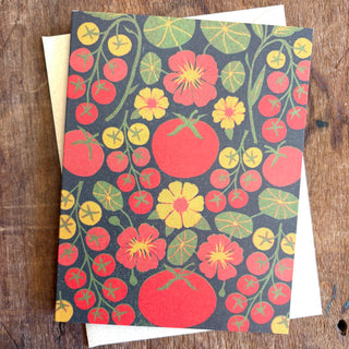 Tomatoes Blank Greeting Card