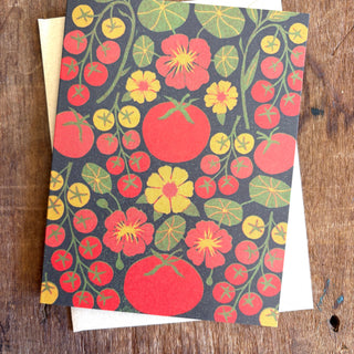 Tomatoes Blank Greeting Card