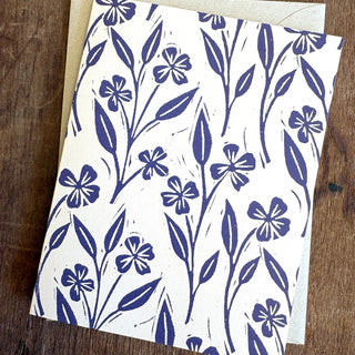 Sprigs Blank Greeting Card