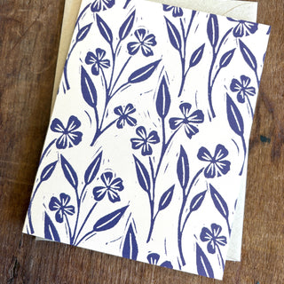 Sprigs Blank Greeting Card