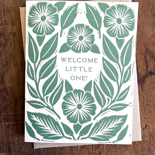 "Welcome Little One" Greeting Card
