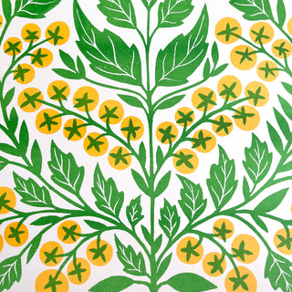 Garden Series: Sungold Tomato Risograph Print