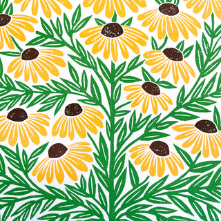 Garden Series: Rudbeckia (Black-Eyed Susan) Print