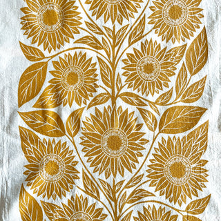 Sunflower Tea Towel