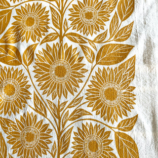 Sunflower Tea Towel