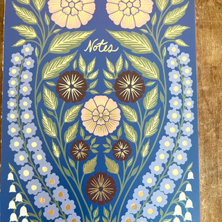 Naked Spine Journal: Foil Floral