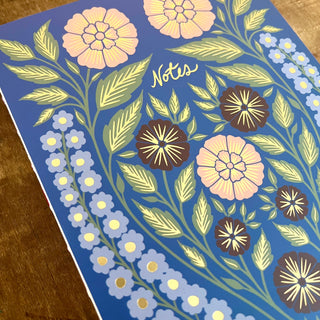 Naked Spine Journal: Foil Floral
