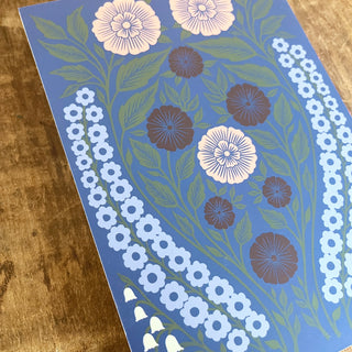Naked Spine Journal: Foil Floral