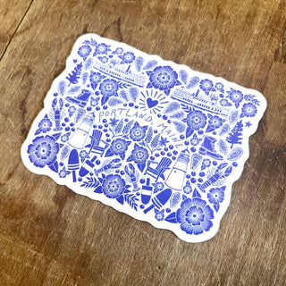 Portland Maine Vinyl Sticker