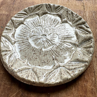 Block Printed Stoneware Dish - No. 3001