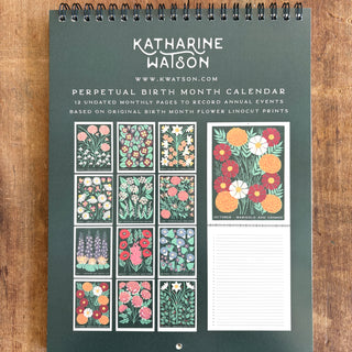 Perpetual Birth Month Calendar
