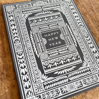 "Happy New Year," Holiday Card