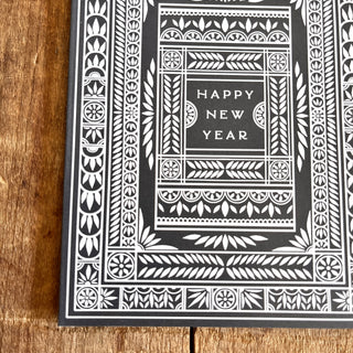 "Happy New Year," Holiday Card