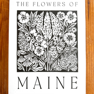 "Flowers of Maine" Poster - 11x14"