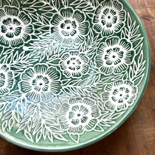 Hand Painted Ceramic Bowl - No. 3026