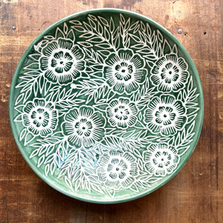 Hand Painted Ceramic Bowl - No. 3026