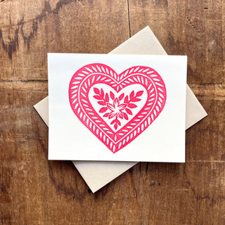 Heart Greeting Card