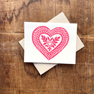 Heart Greeting Card