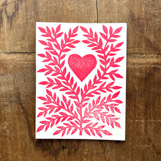 Heart Greeting Card