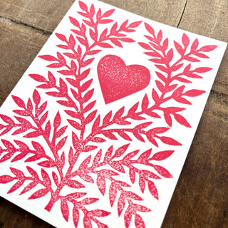 Heart Greeting Card