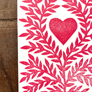 Heart Greeting Card