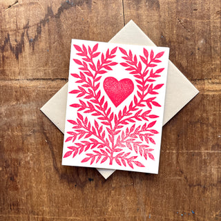 Heart Greeting Card