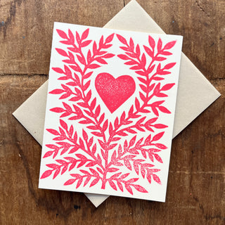 Heart Greeting Card