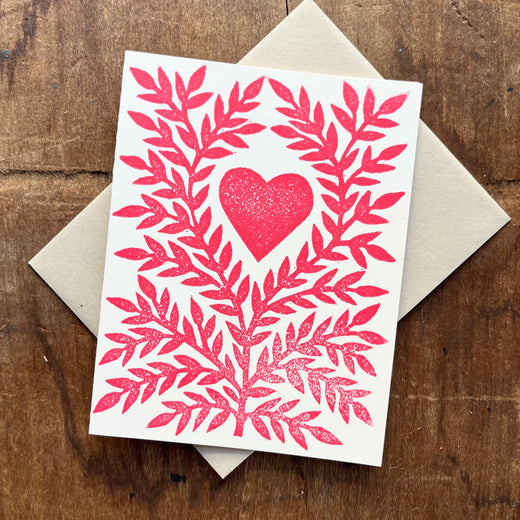 Heart Greeting Card