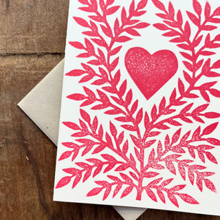 Heart Greeting Card